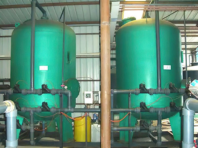 重慶某建材有限公司機(jī)械過濾器